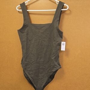 Old Navy Size S Olive Green Bodysuit
